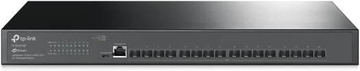 TP-Link TL-SX3016F | 16 Port 10G SFP+ Enterprise Level Switch | L2+ Smart Managed | Omada SDN Integrated | IPv6 | Static Routing | L2/L3/L4 QoS, IGMP & LAG | Limited Lifetime Protection - eBuy UAE