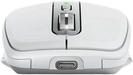 Logitech MX Anywhere 3S Compact Wireless Mouse, Fast Scrolling, 8K DPI Any-Surface Tracking, Quiet Clicks, Programmable Buttons, USB C, Bluetooth, Windows, Linux, Chrome, Mac - Pale Grey| 910-006930 - eBuy UAE