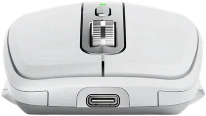 Logitech MX Anywhere 3S Compact Wireless Mouse, Fast Scrolling, 8K DPI Any-Surface Tracking, Quiet Clicks, Programmable Buttons, USB C, Bluetooth, Windows, Linux, Chrome, Mac - Pale Grey| 910-006930 - eBuy UAE