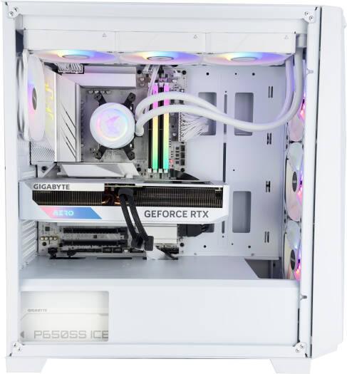 ICE Z Gaming PC - AMD Ryzen 7 9800X3D 8 Cores 16 Threads, NVIDIA RTX 5070 12GB, 32GB DDR5 RAM 6000MHz, 1TB SSD Gen 4, 750W 80 PLUS PSU, 360mm Liquid Cool - eBuy UAE