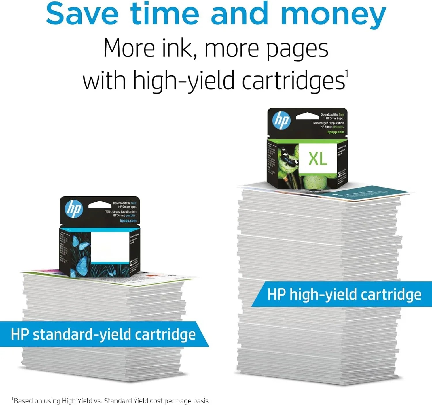 Original HP 61 Black/Tri-color Ink (2-pack) | Works with DeskJet 1000, 1010, 1050, 1510, 2050, 2510, 2540, 3000, 3050, 3510; ENVY 4500, 5530; OfficeJet 2620, 4630 | Eligible for Instant Ink | CR259FN - eBuy UAE