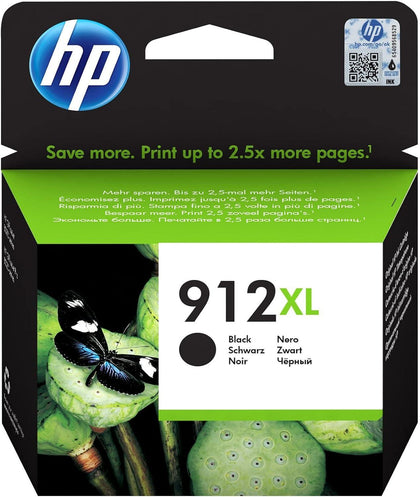 Hp 3Yl84Ae 912XL High Yield Original Ink Cartridge, Black, Single Pack - eBuy UAE