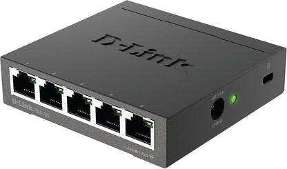 D-Link 5 Port Gigabit Unmanaged Desktop Switch DGS 105 - eBuy UAE