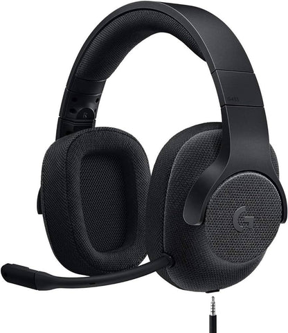 Logitech G433 7.1 Wired Surround Gaming Headphones, PRO-G 40mm Drivers, Cardioid 4mm Microphone, 7.1 Surround Sound with ,Blue | 981-000687 - eBuy UAE
