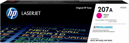 HP 207A Magenta Original LaserJet Toner Cartridge [W2213A] | Works with HP LaserJet Pro M255, M282, M283 Printers - eBuy UAE
