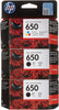 Hp 650 2 Black + 1 Color Original Ink Cartridge Cz101+102Ak - eBuy UAE