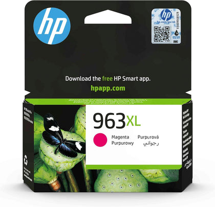 Hp 963XL High Yield Magenta Original Ink Cartridge [3Ja28Ae] | Works With Hp Officejet Pro 9010, 9013, 9020, 9023 Printers - eBuy UAE