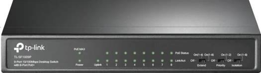TP-Link 9-Port Desktop Switch with 8-Port PoE+ | TL-SF1009P - eBuy UAE