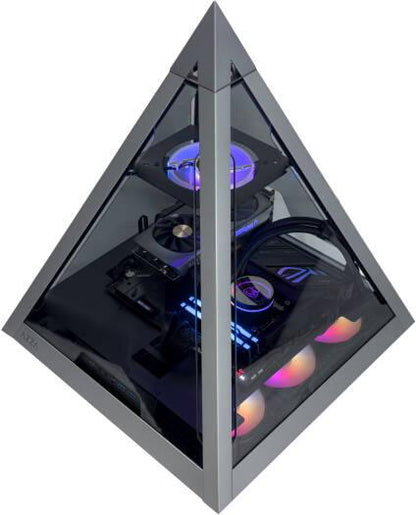 Pyramid 804 Custom Gaming PC - Intel Core i7 14700KF 20 Cores 28 Threads, NVIDIA RTX 5070 12GB, 32GB DDR5 RAM 6400MHz, 1TB SSD Gen 4, 750W 80 PLUS PSU, 360mm Liquid Cooler, Wi-Fi + BT - eBuy UAE