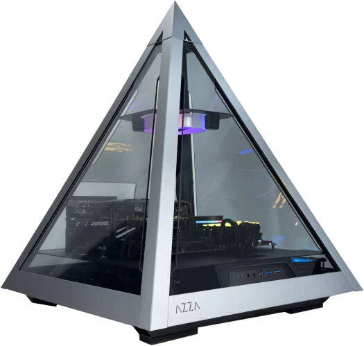 Pyramid 804 Custom Gaming PC - Intel Core i7 14700KF 20 Cores 28 Threads, NVIDIA RTX 5070 12GB, 32GB DDR5 RAM 6400MHz, 1TB SSD Gen 4, 750W 80 PLUS PSU, 360mm Liquid Cooler, Wi-Fi + BT - eBuy UAE