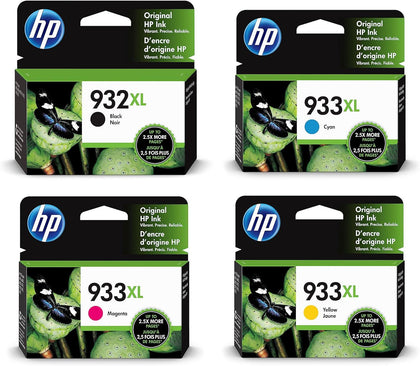 HP C2P42AE 932XL/933XL High Yield Original Ink Cartridges, Black/Cyan/Magenta/Yellow, Multipack - eBuy UAE