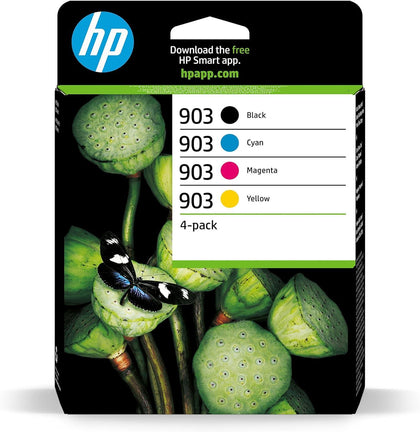 HP 6ZC73AE 903 ,4 Pack,Original Ink Cartridges, Black/Cyan/Magenta/Yellow - eBuy UAE
