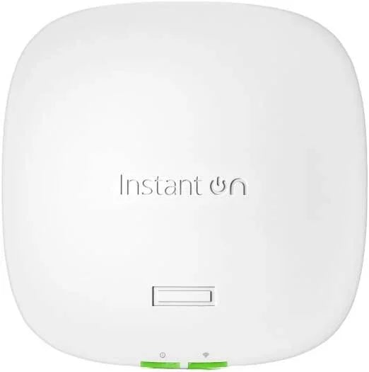 Aruba Instant On AP32 Access Point, Tri-Band, 6GHz 2.4Gbps, 5GHz 1.2Gbps, 2.4GHz 574 Mbps Data Rate, Dual Omni-Directional 2x2 MIMO, 2.8dBi (2.4GHz), 4.5dBi (5GHz/6GHz) Antenna Gain, White | S1T23A - eBuy UAE