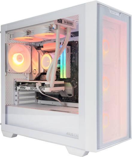 Arctic Gaming PC - Intel Core i7-14700KF 20 Cores 28 Threads, NVIDIA RTX 5070 12GB, 32GB DDR5 RAM 5600MHz, 1TB SSD Gen 4, 750W Gold PSU, 360mm Liquid Cooler, Wi-Fi + BT - eBuy UAE
