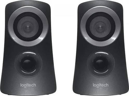 Logitech Speaker System Z313, 3.5mm Input, 15W Subwoofer, 2* 5W Satellites, Black | 980-000447 - eBuy UAE