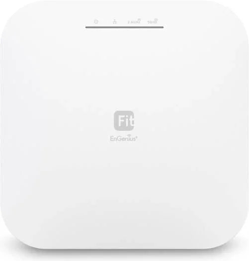 EnGenius EWS357-FIT WiFi 6 AX1800 2x2 Gigabit Wireless Access Point, Up to 1200 Mbps Speed, OFDMA, MU-MIMO, PoE+, WPA3, License-Free Cloud or On-Premise Flexible Management Tools, White | EWS357-FIT - eBuy UAE