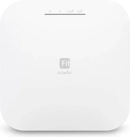 EnGenius EWS357-FIT WiFi 6 AX1800 2x2 Gigabit Wireless Access Point, Up to 1200 Mbps Speed, OFDMA, MU-MIMO, PoE+, WPA3, License-Free Cloud or On-Premise Flexible Management Tools, White | EWS357-FIT - eBuy UAE