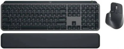 Logitech Master Series MX Keys S Combo, MX Master 3S, MX Keys S & MX Palm Rest, Backlit keyboard, Precision Typing, For Comfort And Stability, 8K DPI Mouse | MX Keys S Combo - eBuy UAE