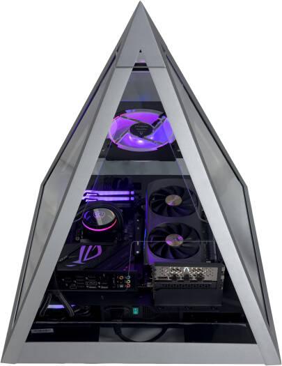 Obelisk X Gaming PC - Intel Core i7-14700KF 20 Cores 28 Threads, NVIDIA RTX 5070 12GB, 32GB DDR5 RAM 6400MHz, 1TB SSD Gen 4, 750W 80 PLUS PSU, 360mm Liquid Cooler, Wi-Fi + BT - eBuy UAE