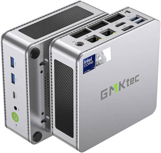 GMKtec NucBox K9, Mini PC, Intel Core Ultra 5 125H, 32GB DDR5 RAM, 1TB SSD, Dual LAN 2.5G, WiFi 6E, Thunderbolt 4.0, BT 5.2, DP, HDMI, Dual Fan, Windows 11 Pro | NucBox K9 - eBuy UAE