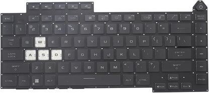 ASUS ROG Strix G15 G513 G513Q G513QY G513QM G533 Backlit US Replacement Laptop Keyboard