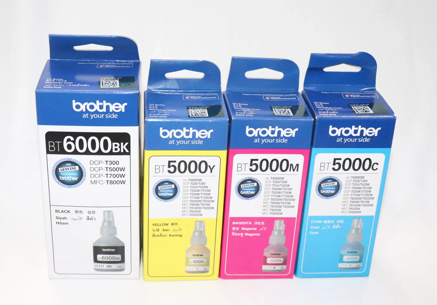 Brother Ink Bottles for DCP-T300, T500W, T700W & MFC-T800W Ink Tank Printers - eBuy UAE