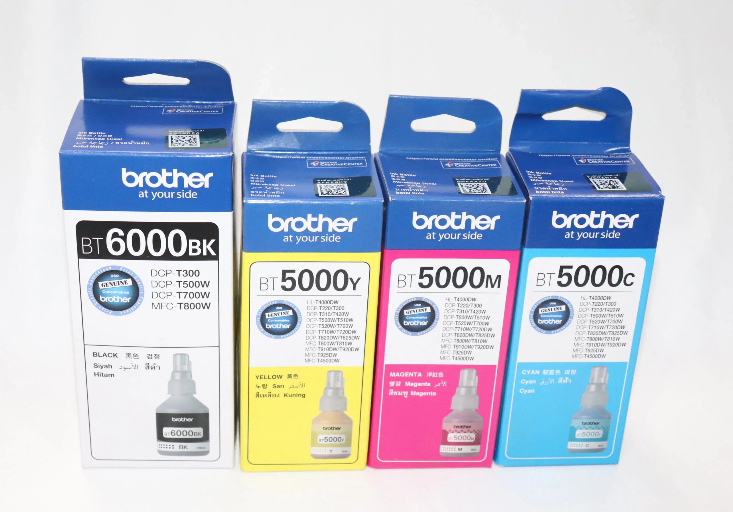Brother Ink Bottles for DCP-T300, T500W, T700W & MFC-T800W Ink Tank Printers - eBuy UAE