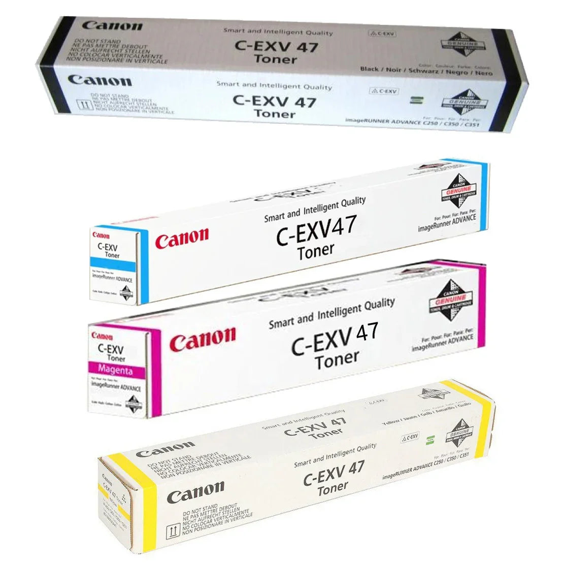 Canon CEXV47 Color Toner Cartridge for Use in Image Runner - IR Adv C250 C255 C350 C351 C355 - eBuy UAE