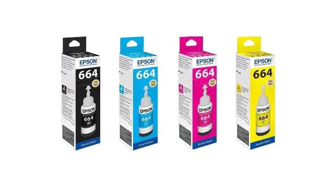 EPSON Refill Ink 664 Series for Ink Tank Printers - eBuy UAE