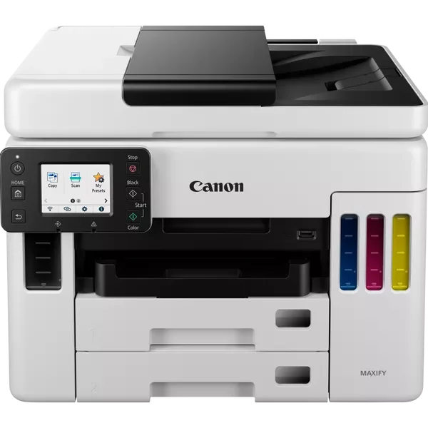 Canon MAXIFY GX7040 Refillable MegaTank all Colour wireless ADF Inkjet Printer - eBuy UAE