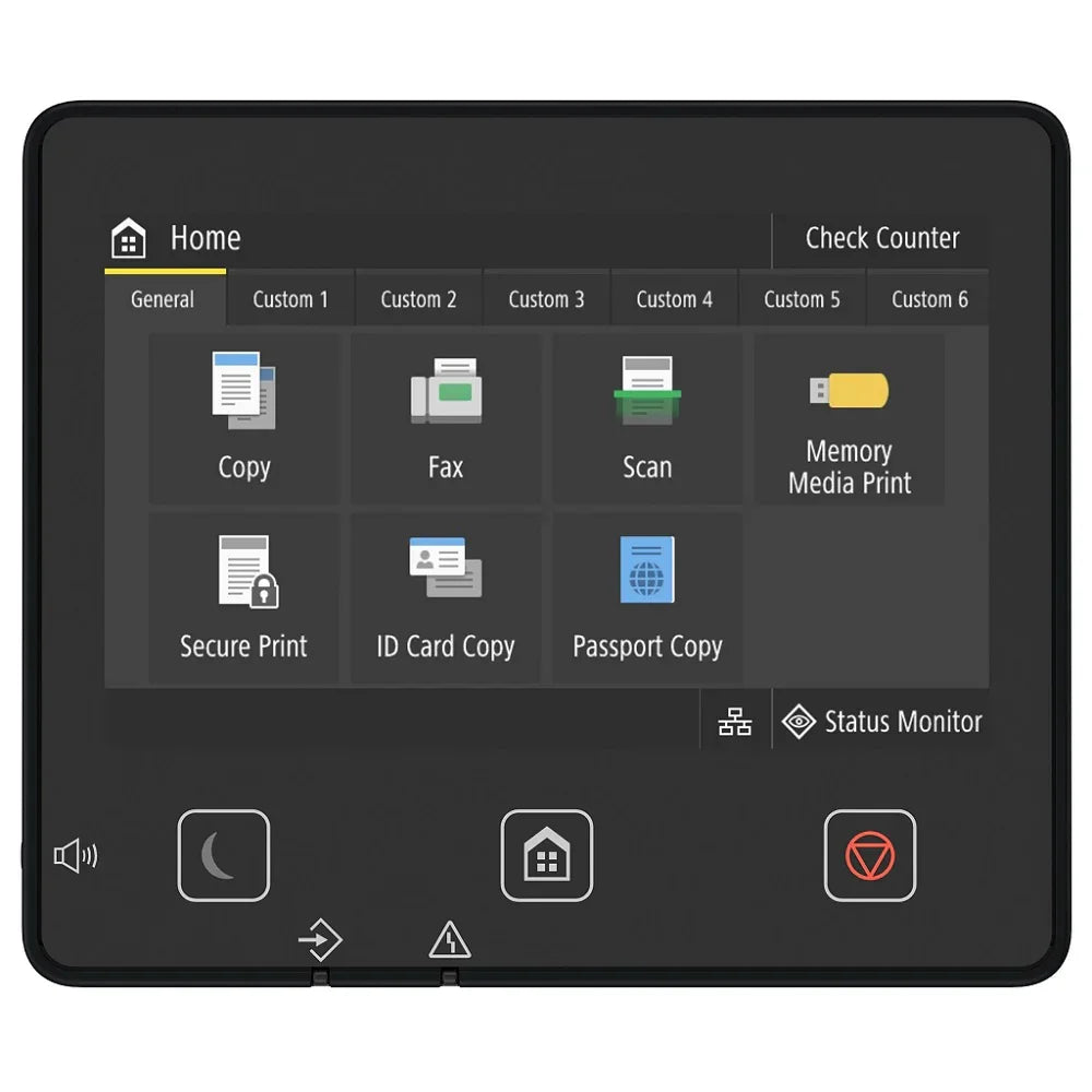 Canon i-SENSYS MF754Cdw wireless scan fax duplex all in one colour printer - eBuy UAE