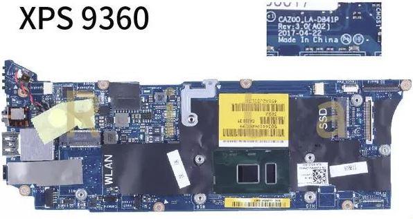 DELL Dell XPS13 9360 p54g 9333 9343 9350 motherboard LA-D841P i5 i7 - eBuy UAE