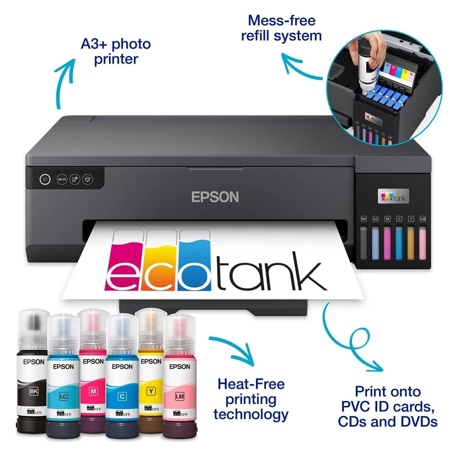 Epson EcoTank L18050 A3 6 colours photo printer - eBuy UAE