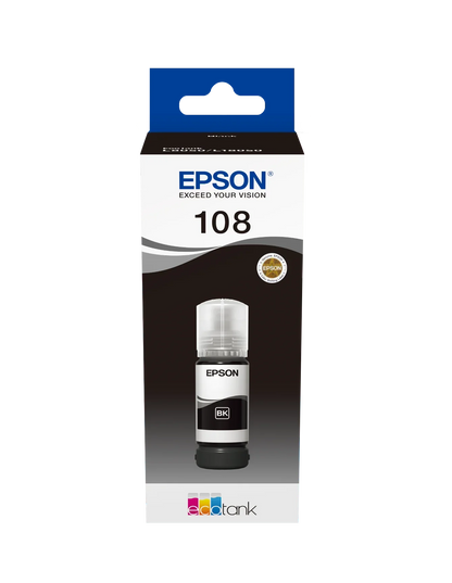 Epson 108 EcoTank Inks for Epson L18050 L8050 Printers - eBuy UAE