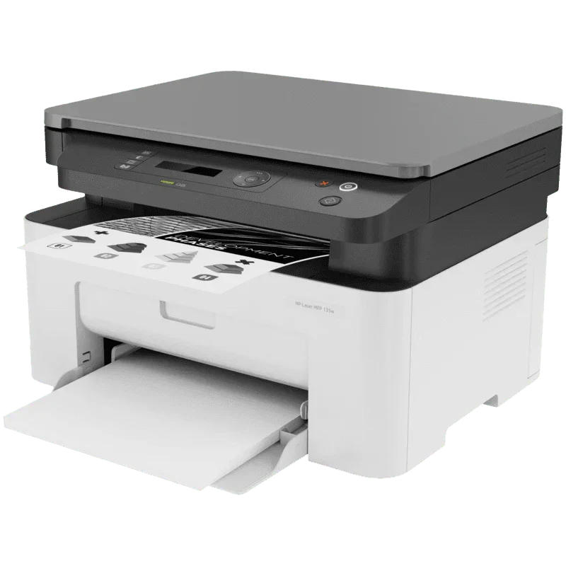 HP Laser MFP 135w (4ZB83A) wireless Printer - eBuy UAE
