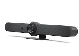 Logitech Rally Bar All In One Conference Webcam, Video Bar for Medium Rooms, 10/100/1G Ethernet, WiFi 802.11a, 128 bit AES Security, Pan/Tilt/Zoom Camera, White, UK-ME | 960-001324 - eBuy UAE
