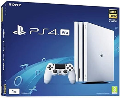Sony PlayStation 4 Pro 1TB White (PS4) [video game] [PlayStation 4]