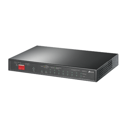 TPLINK 10-Port Gigabit Desktop Switch with 8-Port PoE+ | 9 10/100/1000Mbps RJ45 ports,63w 1 Gigabit SFP port | TL-SG1210P - eBuy UAE