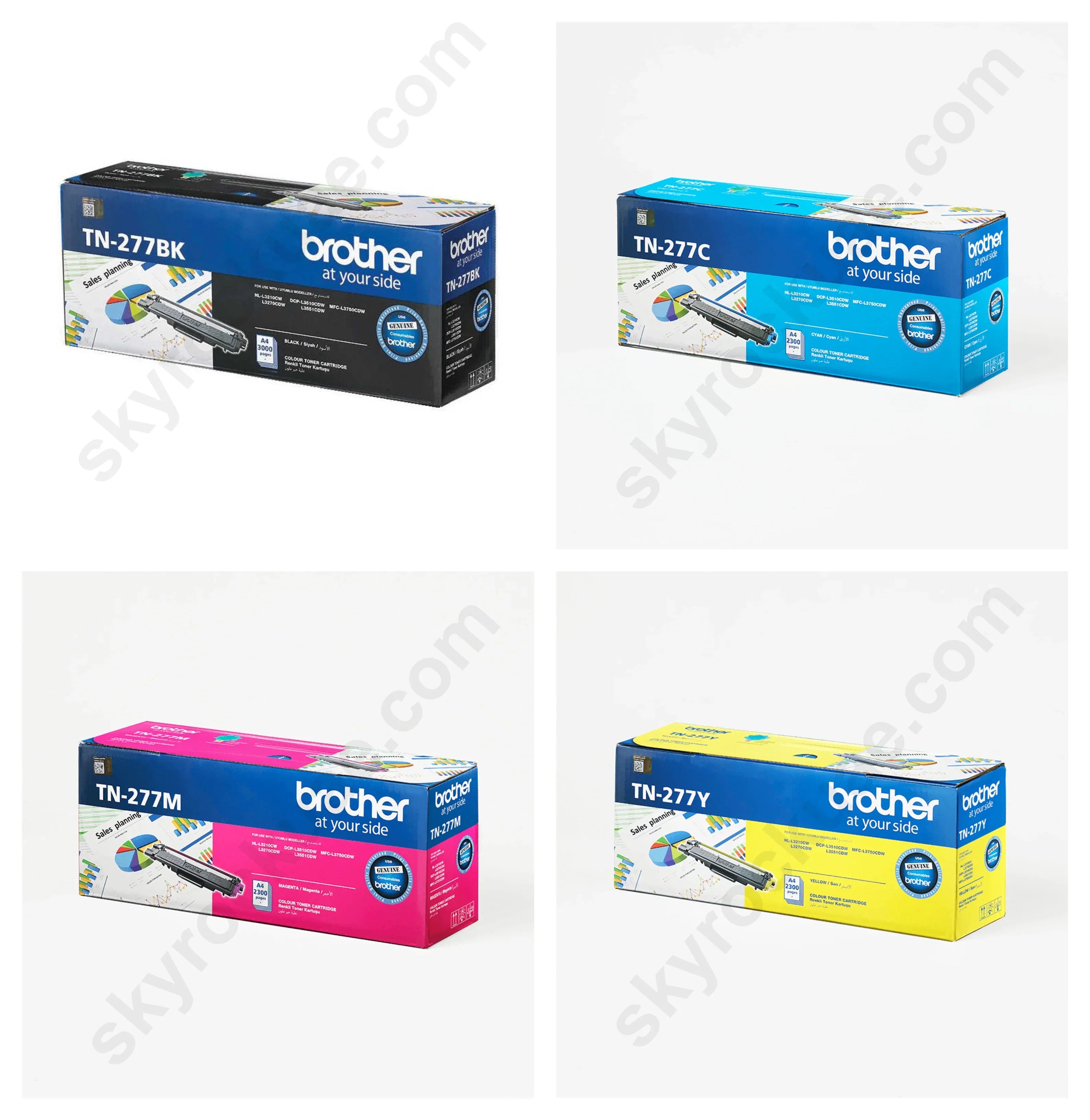 Brother TN-277 High Capacity Toner Cartridge for HL-L3270CDW DCP-L3551CDW - eBuy UAE