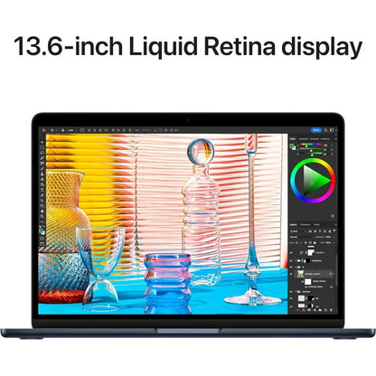 Apple 13.6-inch Macbook Air, M2 chip with 8-core CPU and 10-core GPU, 512 GB SSD, Space Grey English MLXX3 1 Year Warranty - eBuy UAE