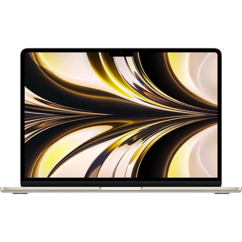 Apple Macbook Air, 13.6-inch, M2 chip with 8-core CPU and 10-core GPU, 8GB RAM, 512GB SSD, Starlight English MLY23 1 Year Warranty - eBuy UAE