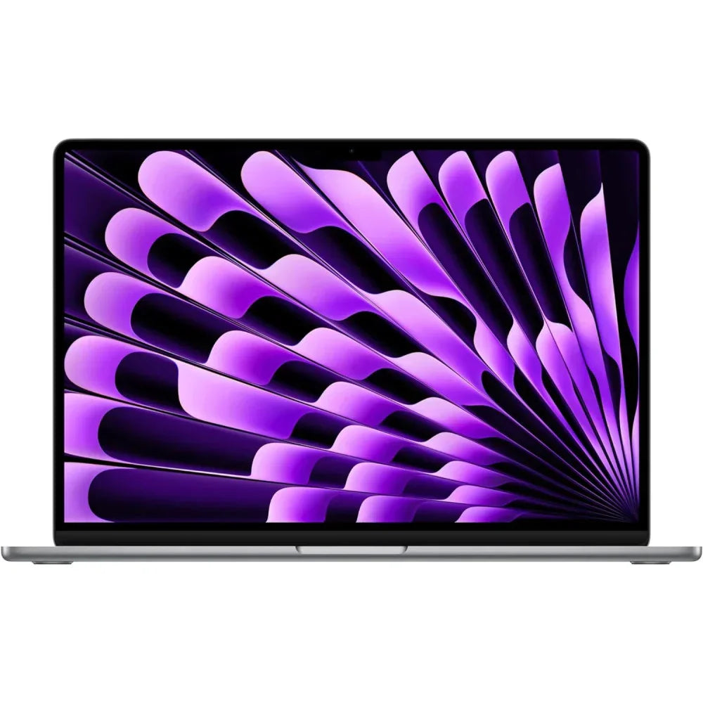 Apple MacBook Air 13 inch 2024 Space Gray, M3 with 8core CPU, 16GB RAM, 256GB SSD, 8core GPU, MC8G4, English Keyboard 1 Year Warranty - eBuy UAE