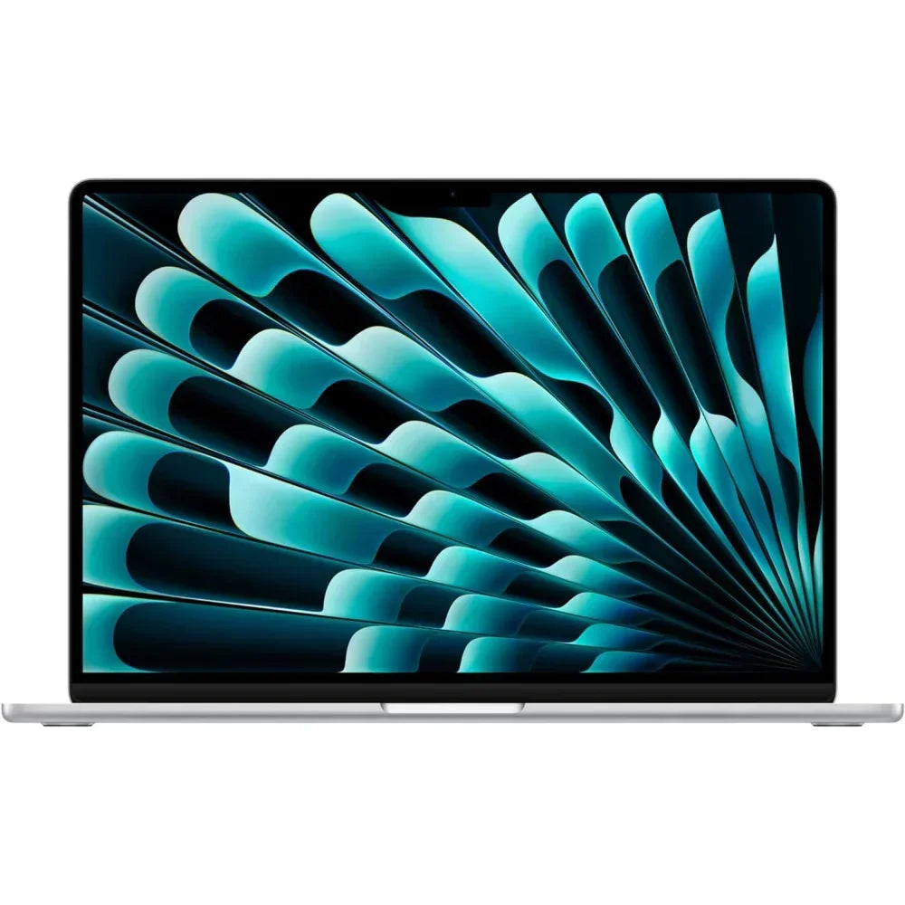 Apple MacBook Air 13 inch 2024 Silver, M3 with 8core CPU, 16GB RAM, 256GB SSD, 8core GPU, MC8H4, English Keyboard 1 Year Warranty - eBuy UAE
