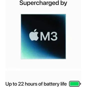 Apple 14 Inch Macbook Pro, Apple M3 chip with 8-core CPU and 10-core GPU, 16 GB, 1 TB SSD, Sliver, English MXE13 1 Year Warranty - eBuy UAE