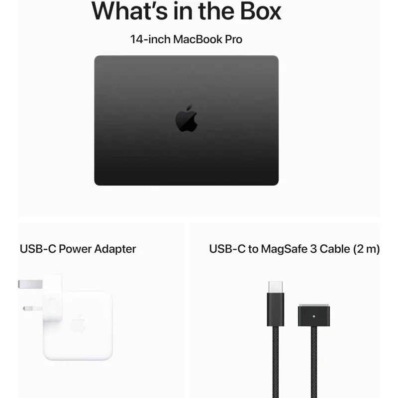 Apple Macbook Pro 16 Inch, Apple M3 Pro chip with 12-core CPU, 18-core GPU, 36 GB Unified Memory, 512 GB SSD, Space Black - MRW23 1 Year Warranty - eBuy UAE