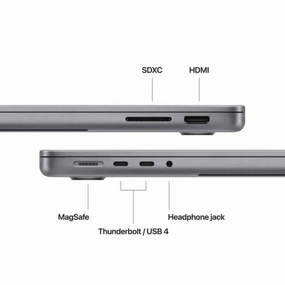 Apple MacBook Pro 2023, M3 Chip, 14 inch, 8CPU, 10GPU 1TB SSD, Silver MR7K3 English 1 Year Warranty - eBuy UAE