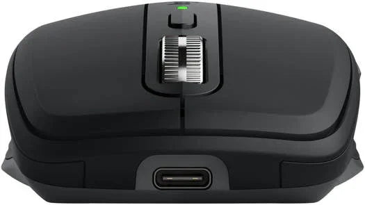 Logitech MX Anywhere 3 Wireless Mouse, 2.4GHz & Bluetooth, 4000 dpi Darkfield Sensor, MagSpeed Scroll Wheel, Unifying Receiver, 70-Day Battery Life, Multi-Platform Compatible, Graphite | 910-005988 - eBuy UAE