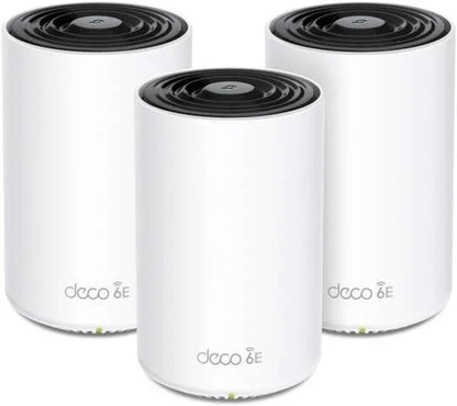 TP-Link Deco XE75 (3-Pack x 4) AXE5400 Tri-Band Whole Home Mesh Wi-Fi 6E System, Up to 5378 Mb/s Speed, AI-Driven Mesh, Connect Up To 200 Devices, White | DECO XE75-3-P - eBuy UAE