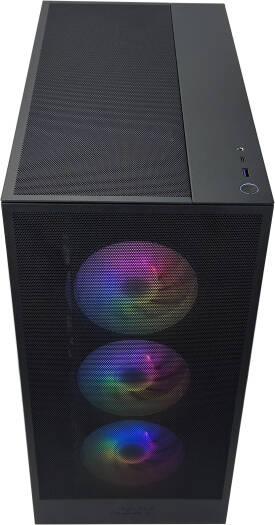 Leviathan X Gaming PC - Intel Core Ultra 7 265K 20 Cores 20 Threads, NVIDIA RTX 5070 TI 16GB, 32GB DDR5 RAM 6400MHz, 2TB SSD Gen 5, 850W Gold Rated PSU, 240mm LCD Liquid Cooler, Wi-Fi 7 + BT - eBuy UAE