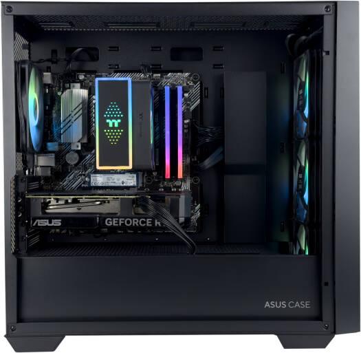 POWERMICRO Gaming PC With RTX 4060 - Intel Core i5-14400F 10 Cores 16 Threads, NVIDIA RTX 4060 8GB, 16GB DDR5 RAM 5600MHz, 1TB SSD Gen 4, 650W 80 PLUS PSU, Tower CPU Cooler, Windows 11 Pro - eBuy UAE